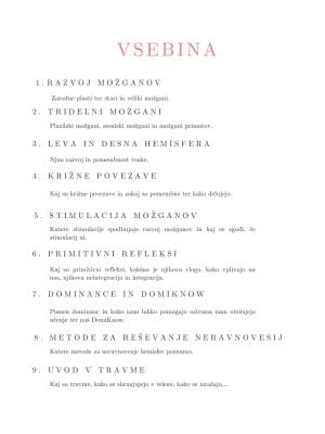 Vsebina Priročnik Neuravnovešeni Možgani