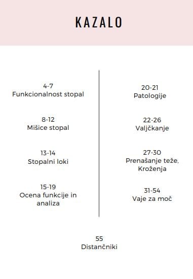 PRIROČNIK: Funkcionalna stopala video + pdf priročnik z vajami