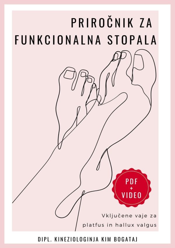 PRIROČNIK: Funkcionalna stopala video + pdf priročnik z vajami