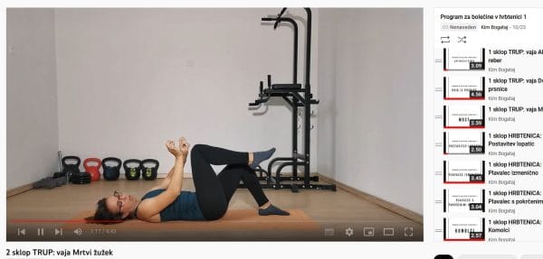 1 Program Močna hrbtenica 1