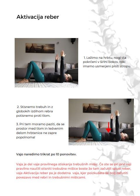 Zajeta Slika Program Močna hrbtenica 1