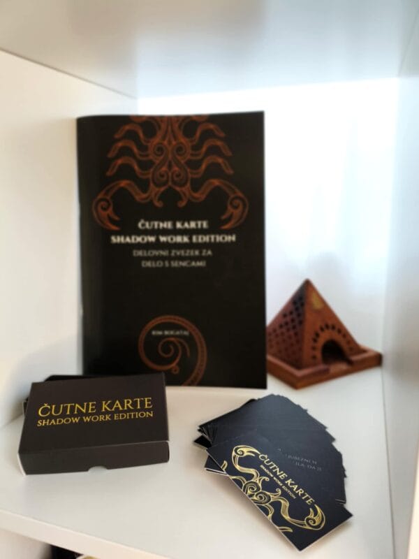 Čutne karte shadow work edition + delovni zvezek