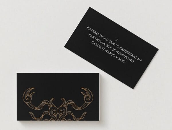 Čutne karte shadow work edition + delovni zvezek