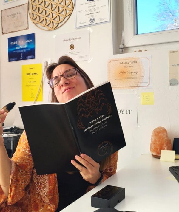 Čutne karte shadow work edition + delovni zvezek