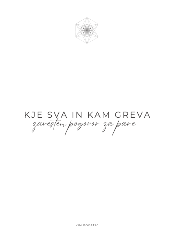Kje sva in kam greva